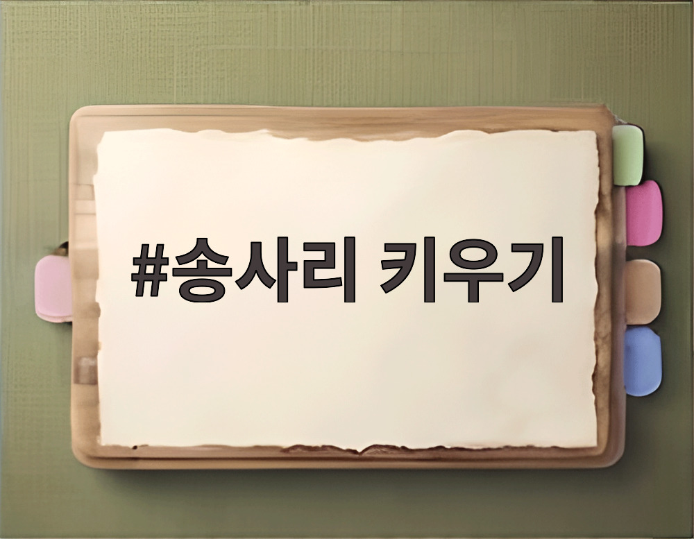 송사리 키우기
