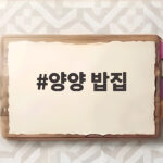 양양 밥집