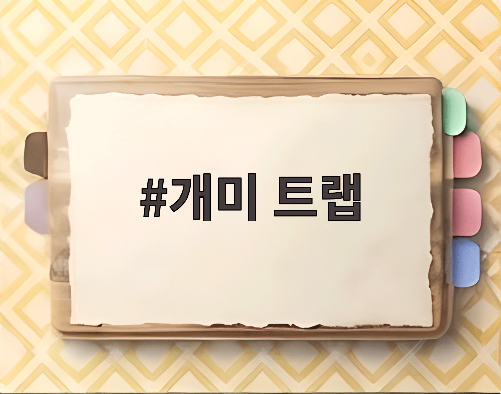 개미 트랩