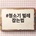 청소기 벌레 잡는법