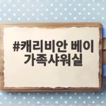 캐리비안 베이 가족샤워실 이용법 캐리비안 베이 가족샤워실
