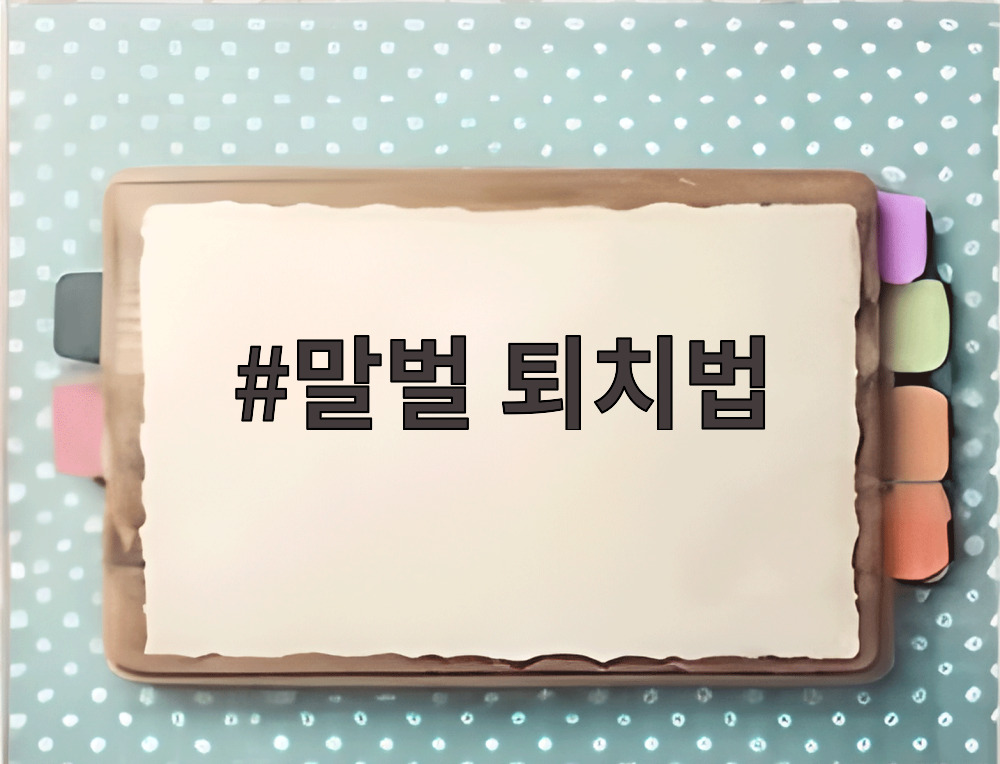 말벌 퇴치법