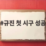 잠실야구장에서 펼쳐진 엔믹스 규진 첫 시구 성공 두산 승리 기원 현장 규진 첫 시구 성공