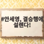 배드민턴 여제 안세영, 결승행에 설렌다 3년 만의 왕좌 도전 안세영, 결승행에 설렌다!