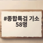 종합특검 기소 58명