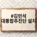 김민석 대통합추진단 설치 이끌어낸 핵심 전략과 향후 일정 김민석 대통합추진단 설치
