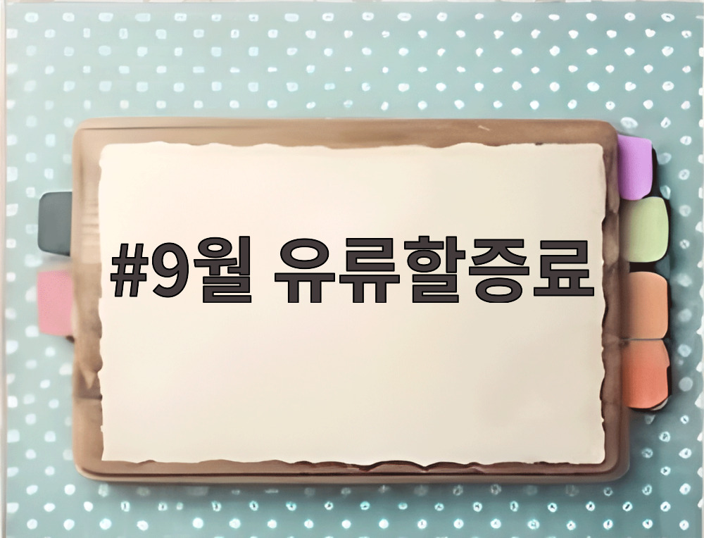 9월 유류할증료