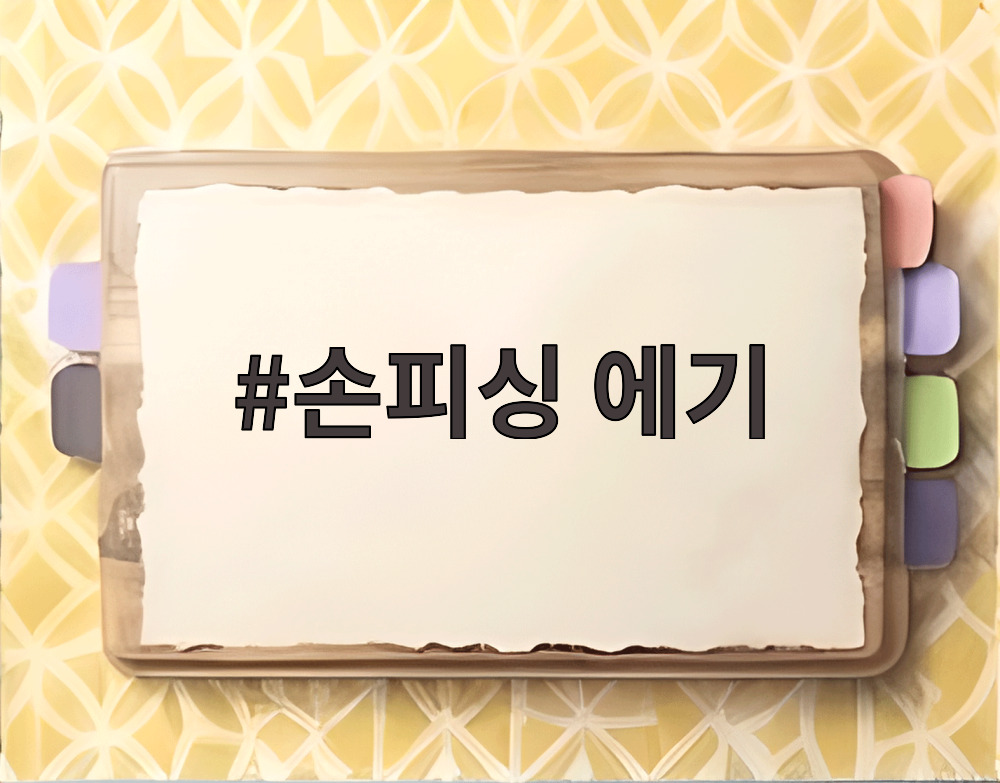 손피싱 에기