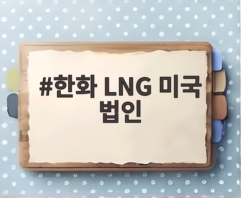 한화 LNG 미국 법인