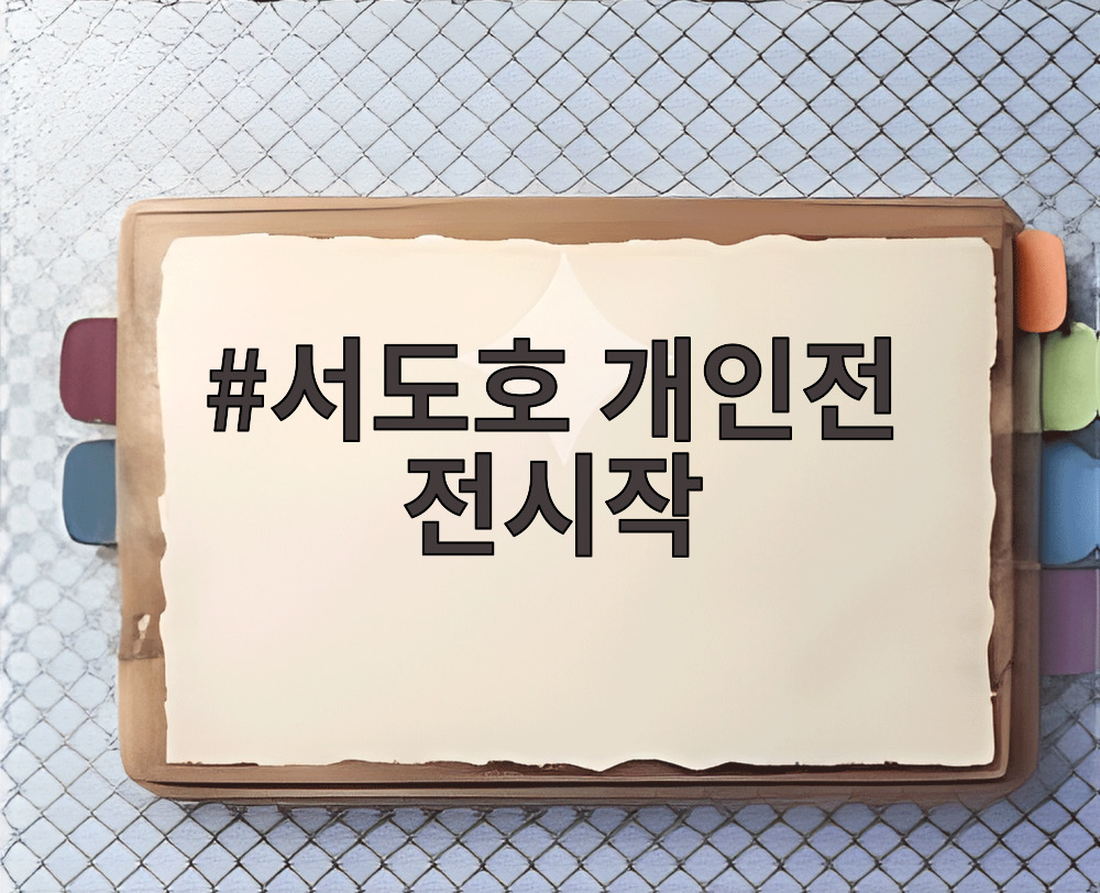 서도호 개인전 전시작