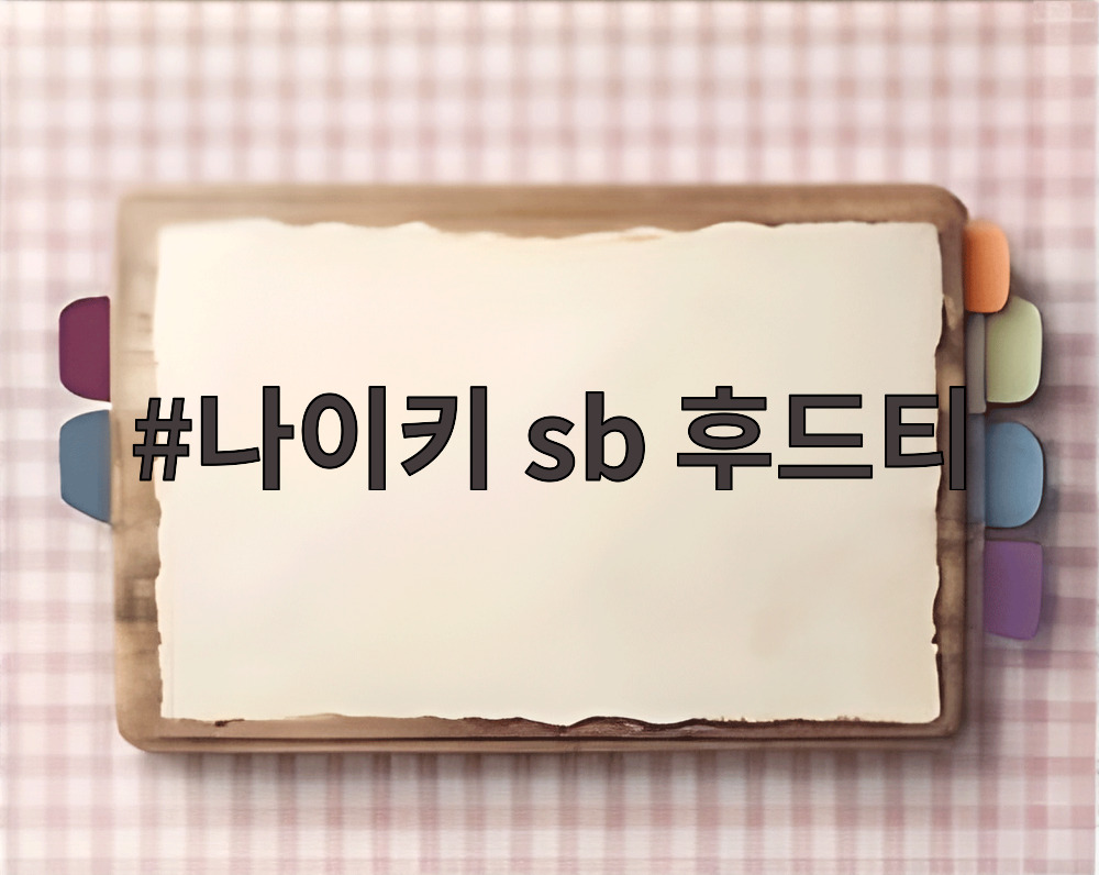 나이키 sb 후드티