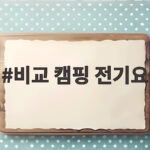 캠핑 전기요 비교하고 구매하는 요령 비교 캠핑 전기요