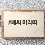 배씨 머리띠