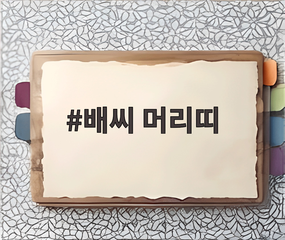 배씨 머리띠