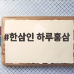 한삼인 하루홍삼