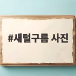 새털구름 사진 촬영과 구름 종류 새털구름 사진