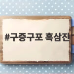 구증구포 흑삼진 효능과 부모님 선물 추천 구증구포 흑삼진