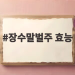 장수말벌주 효능 안전하게 알아보기 장수말벌주 효능