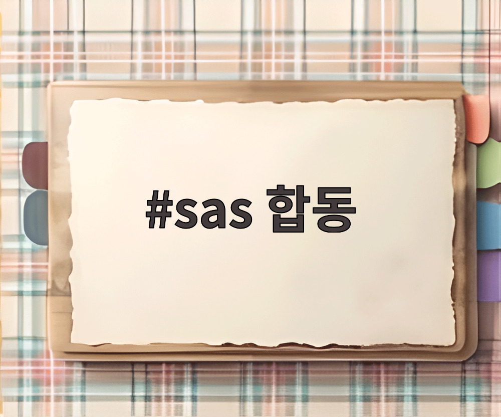 sas 합동