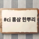 CJ 홍삼 한뿌리 추석 선물로 좋은 이유 cj 홍삼 한뿌리