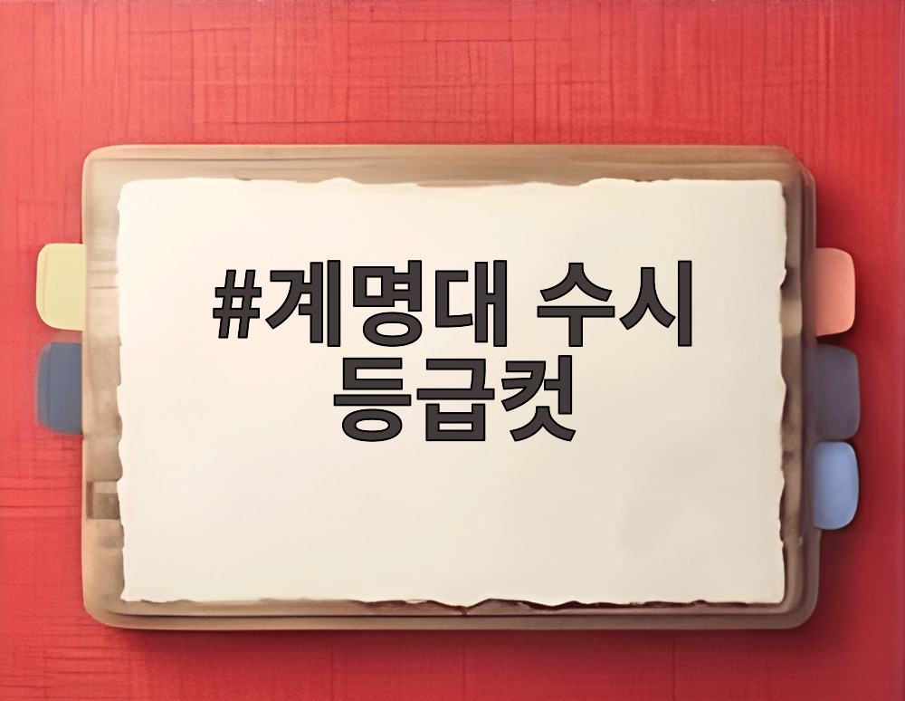 계명대 수시 등급컷