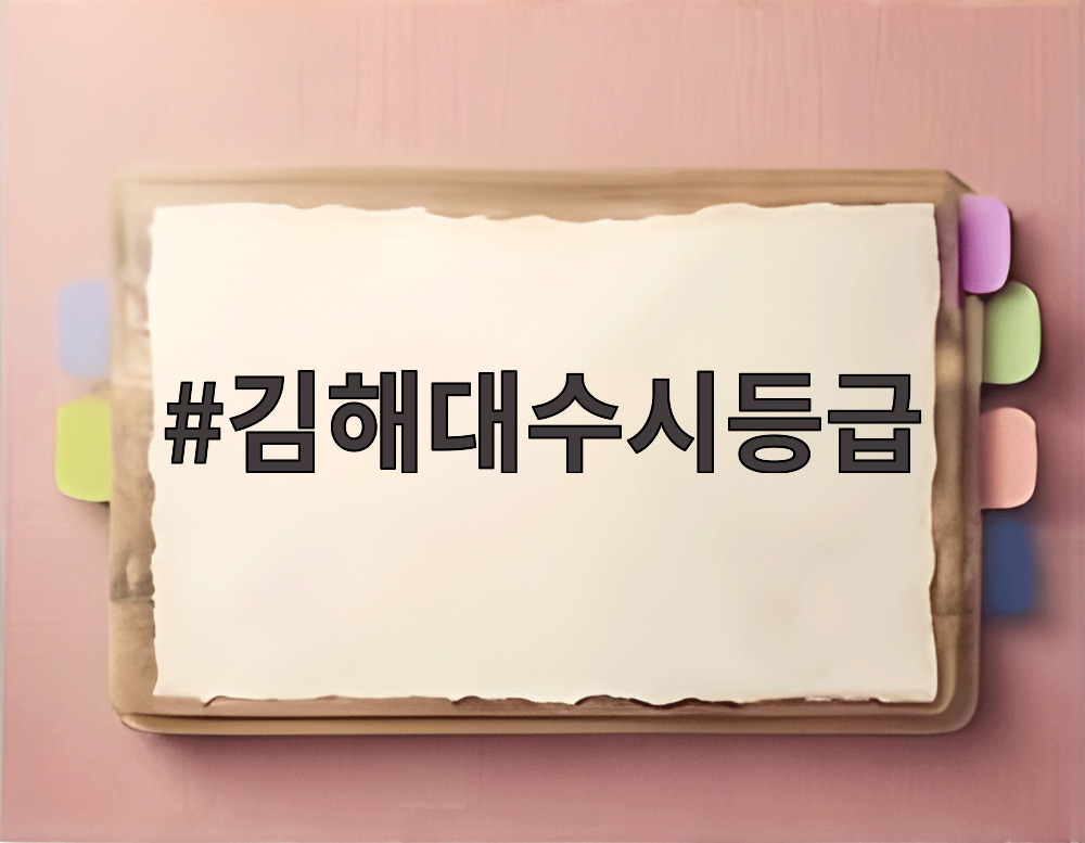 김해대수시등급