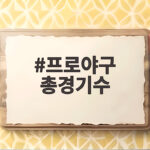 2026 프로야구 총경기수와 남은 일정 관전 포인트 프로야구 총경기수