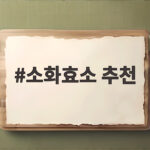 소화효소 추천 기준과 실제 후기 소화효소 추천