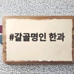 갈골명인 한과 전통의 맛과 선물 추천 갈골명인 한과