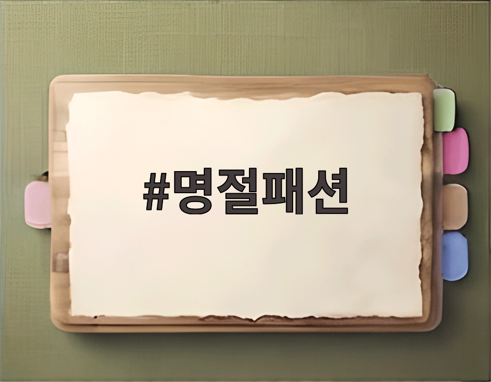 명절패션