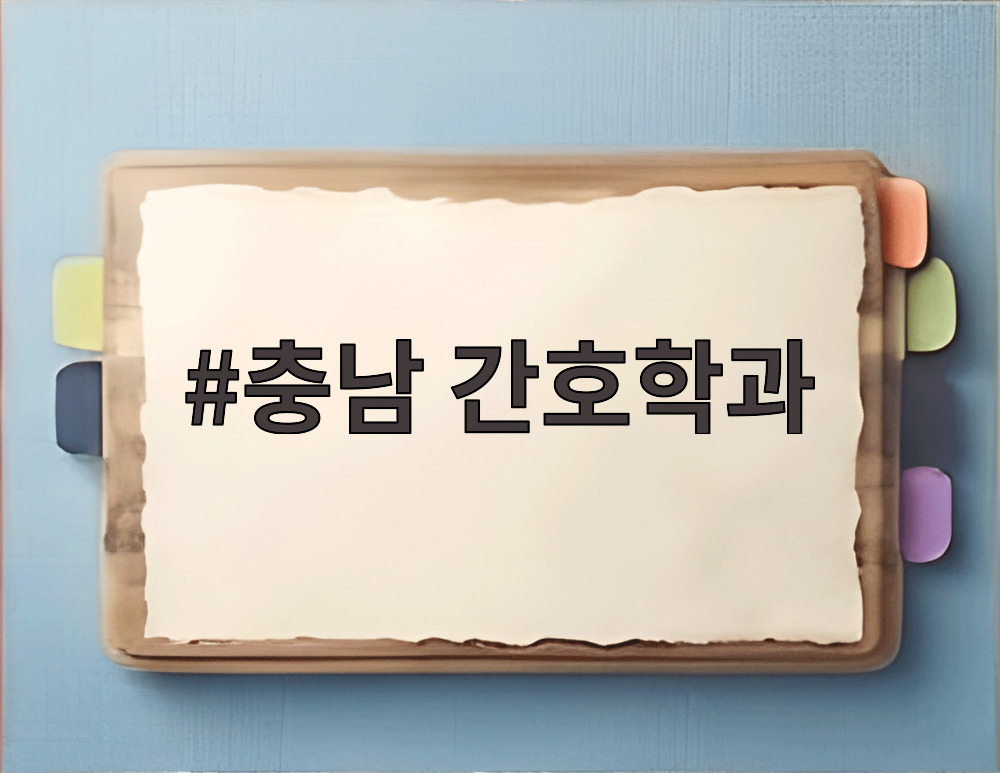 충남 간호학과