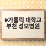 부천성모병원 특화진료와 장례식장 이용 완벽정리 가톨릭 대학교 부천 성모병원