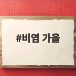 비염 가을