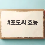포도씨 효능 씹어 먹으면 좋을까 놀라운 점과 주의할 점 포도씨 효능