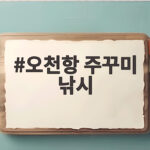 오천항 주꾸미 낚시 시즌 시작 9월 1일부터 준비할 것들 오천항 주꾸미 낚시