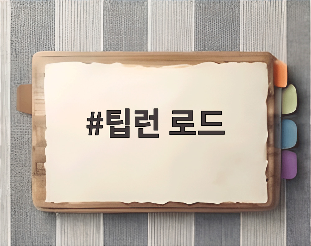 팁런 로드