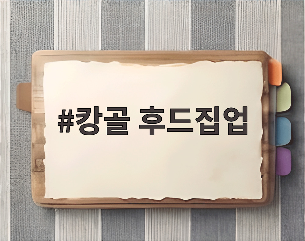 캉골 후드집업