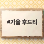 가을 후드티 하나로 완성하는 데일리룩 스타일링 가을 후드티