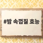 밤 속껍질 효능 껍질째 먹으면 생기는 변화와 올바른 섭취법 밤 속껍질 효능