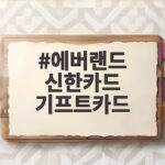 에버랜드 신한카드 기프트카드 이렇게 활용하면 할인 혜택이 더 커져요 에버랜드 신한카드 기프트카드
