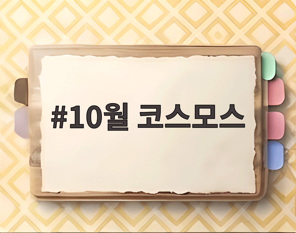 10월 코스모스