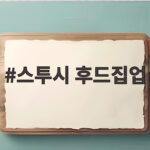 스투시 후드집업 사이즈 비교부터 코디까지 한번에 정리해 드려요 스투시 후드집업