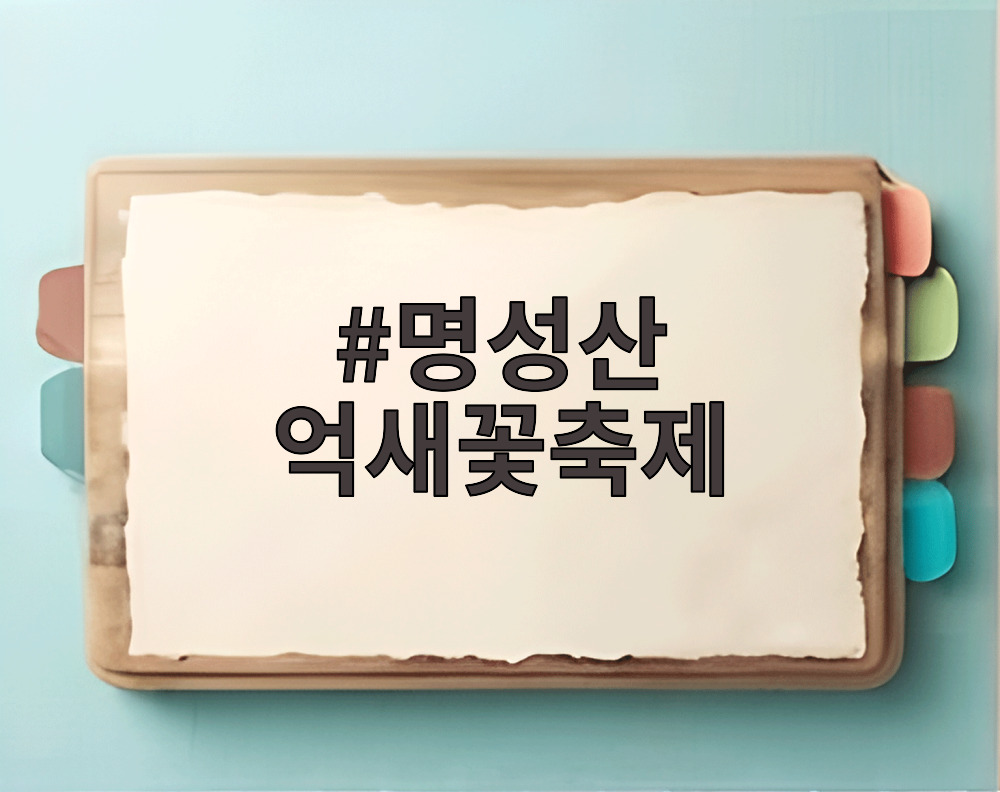 명성산 억새꽃축제