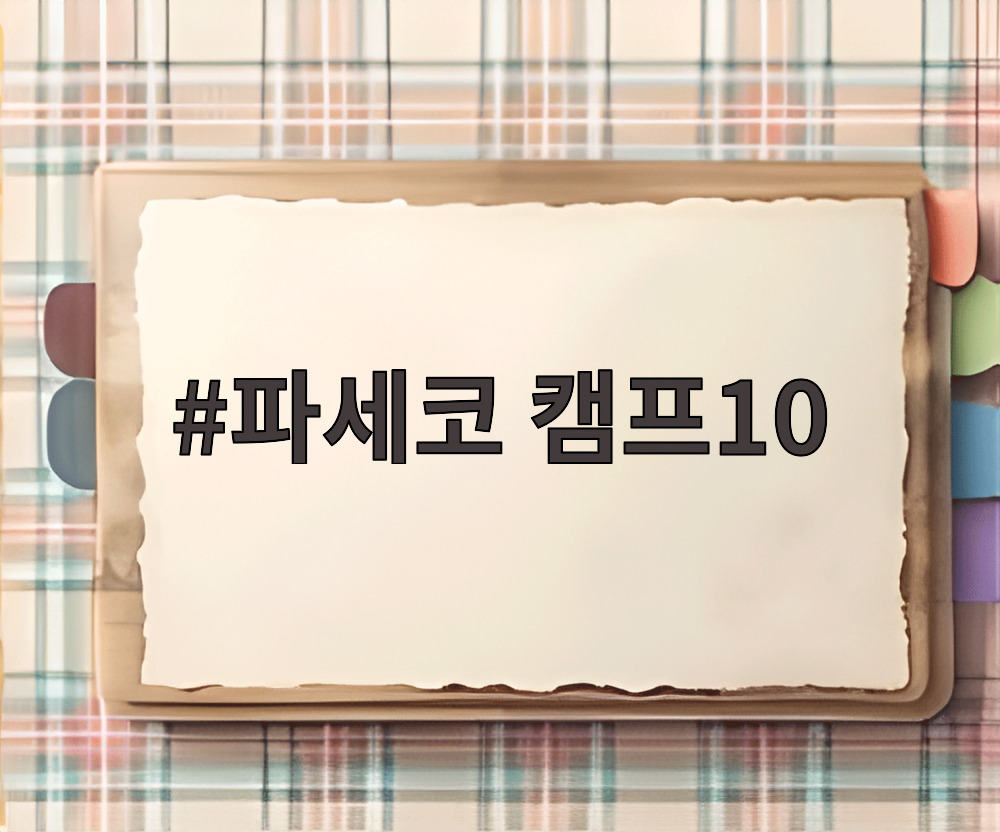 파세코 캠프10
