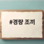 경량 조끼