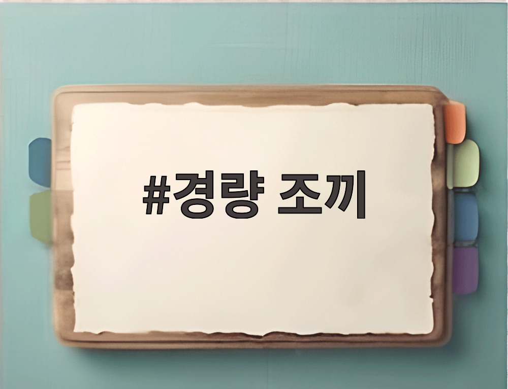 경량 조끼