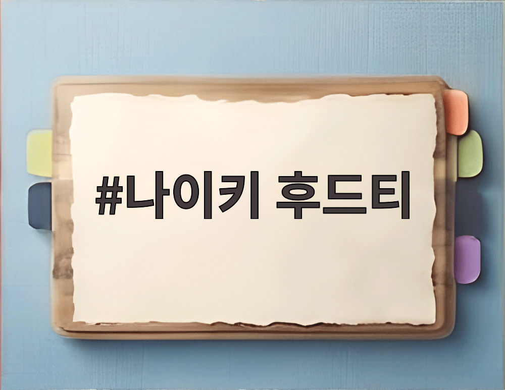 나이키 후드티