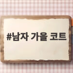 남자 가을 코트 하나만 잘 골라도 가을 스타일이 완성됩니다 남자 가을 코트