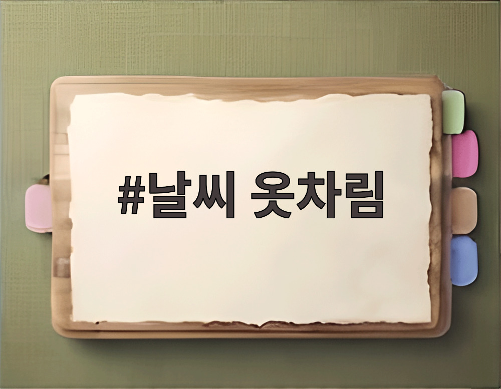날씨 옷차림