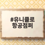 유니클로 항공점퍼 가을 필수 아우터 사이즈와 컬러 고르는 팁 유니클로 항공점퍼